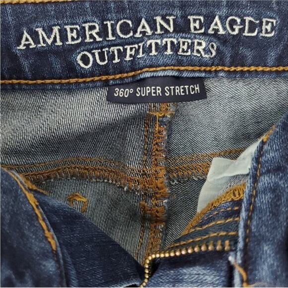 Bundle of 3 American Eagle Women's Size 0 Regular Jeans - Picture 10 of 16